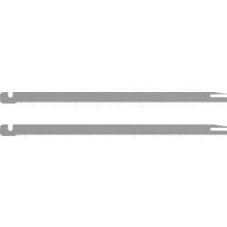 Bosch Accessories 2607018011 Sägeblatt-Set, 2-teilig, 200 mm, für GSG 300