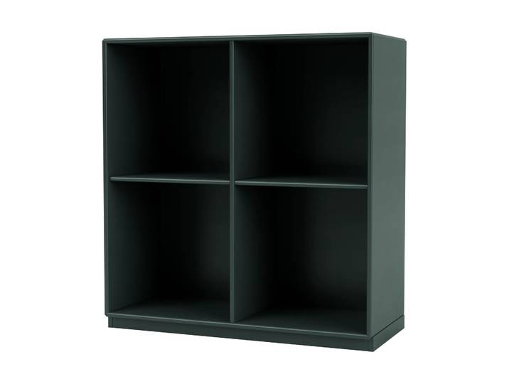 Montana SHOW Regal 69,6 x 69,6cm, Sockel 3cm 163-BlackJade