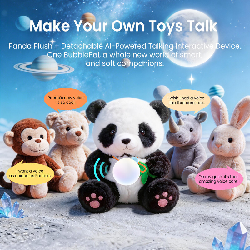 BubblePal AI-interactief speelgoed Panda pop editie