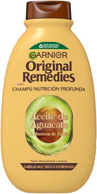 Garnier Original Remedies Champô Abacate e Karité 400 ml
