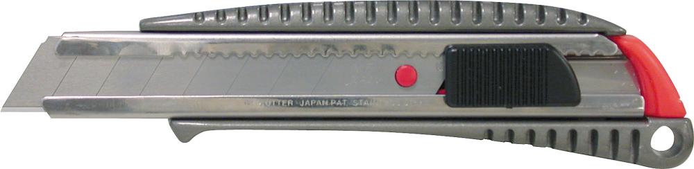 Cuttermesser mit Drucktastenmechanik