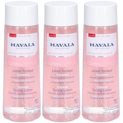 Mavala Clean Comf LOT Toniq 200Ml x3 3x200 ml Lotion
