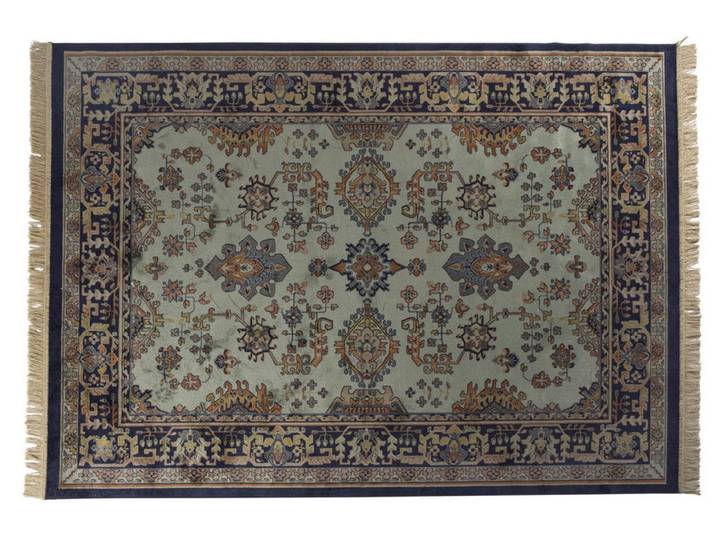 Teppich Raz 160x230 – aus Viskose in Grün - Grün - Luxusbetten24