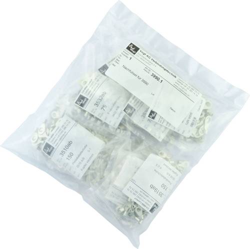 Vogt Verbindungstechnik 3990.1 Ringkabelschuh-Sortiment 0.50mm² 6mm² Silber 1000St.