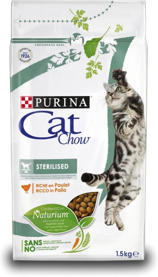 Purina CAT CHOW STERILISED 1.5KG