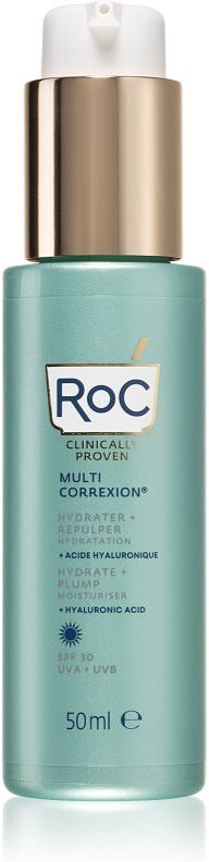 RoC Multi Correxion Hydrate & Plump intensive, hydratisierende Creme zur Festigung der Haut SPF 30 50 ml