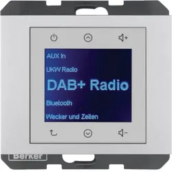 Berker Radio DAB+, K.x alu 29847003