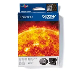 Brother LC980BK Druckerpatrone 1 Stück(e) Original Schwarz