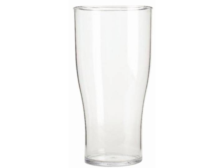 Unbekannt U403 Polycarbonat Speziell behandeltes Bier Gläser, 570 ml (48 Stück)