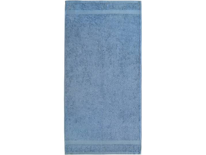 Strandtuch DYCKHOFF Planet , blau (rauchblau), B:70cm L:200cm, Walkfrottier, Obermaterial: 100% Baumwolle, Handtücher, Strandtuch