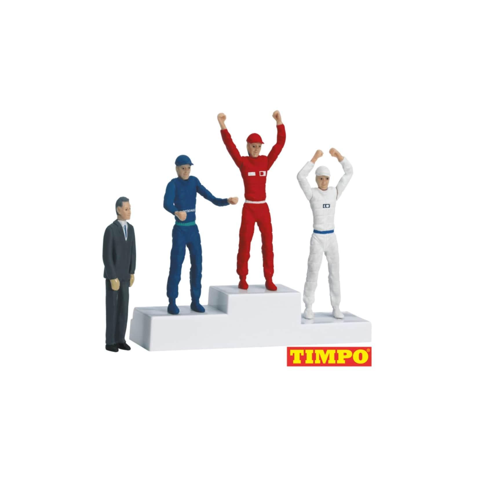 CARRERA DIVERSE - Siegerpodest mit Figuren