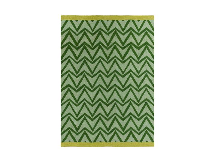 Hochwertiger In-/Outdoor Designer Teppich „Dhurrie Green“, verschiedene Grössen Multicolor SCION