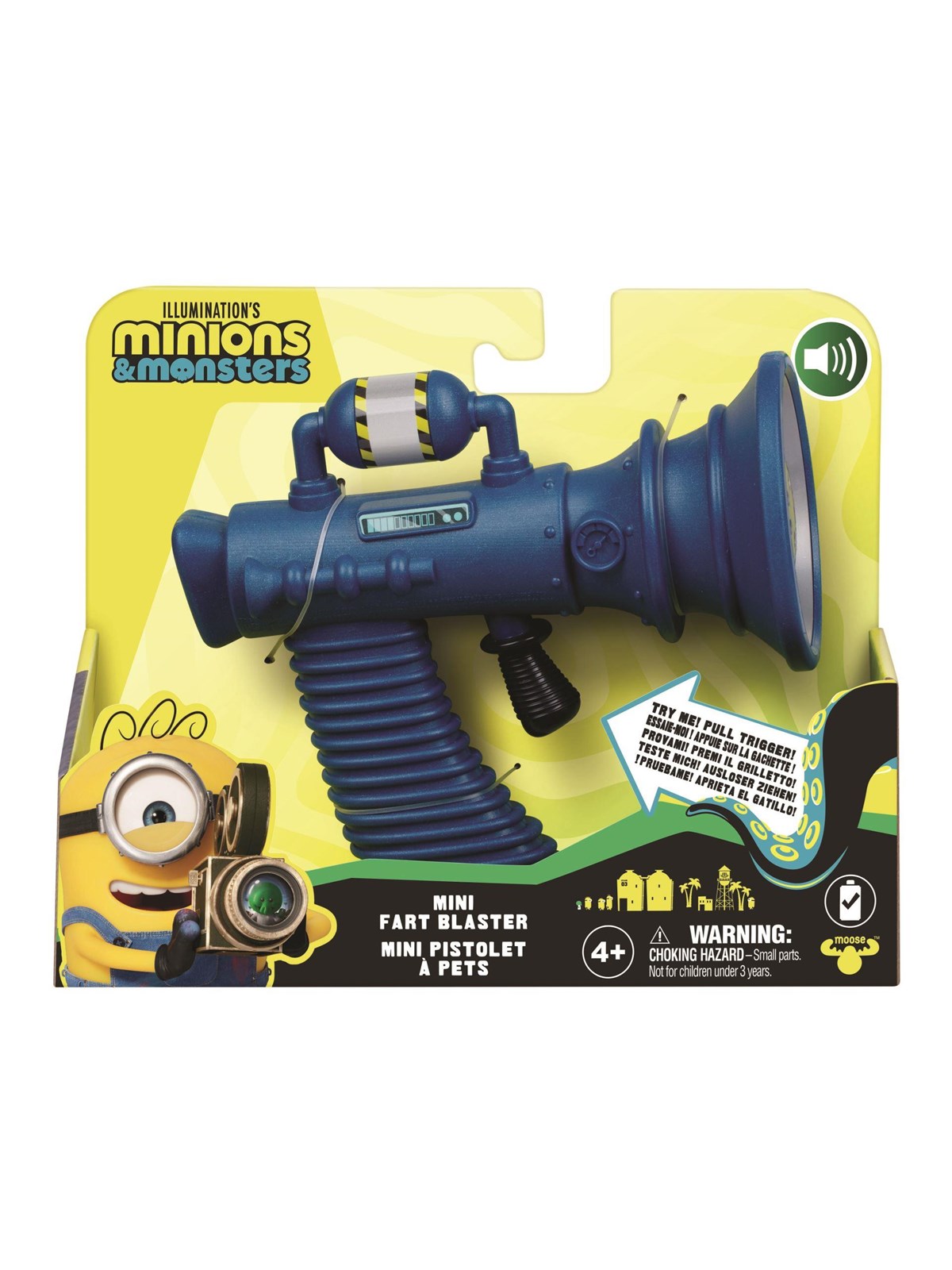 Minions & Monster Mini Fart Blaster
