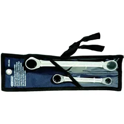 KS Tools GEARplus Doppel-Ratschenringschlüssel-Satz, 2-tlg - 503.4552