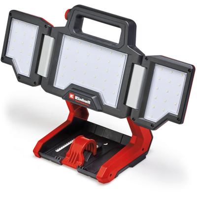 LED Arbeitsleuchte EINHELL "Akku-Lampe TP-CL 18/3000 Li - Solo", rot (rot, schwarz, weiß), B:25,5cm H:21,6cm L:26cm, Leuchten, Mitglied der Power X-Change Familie, ohne Akku