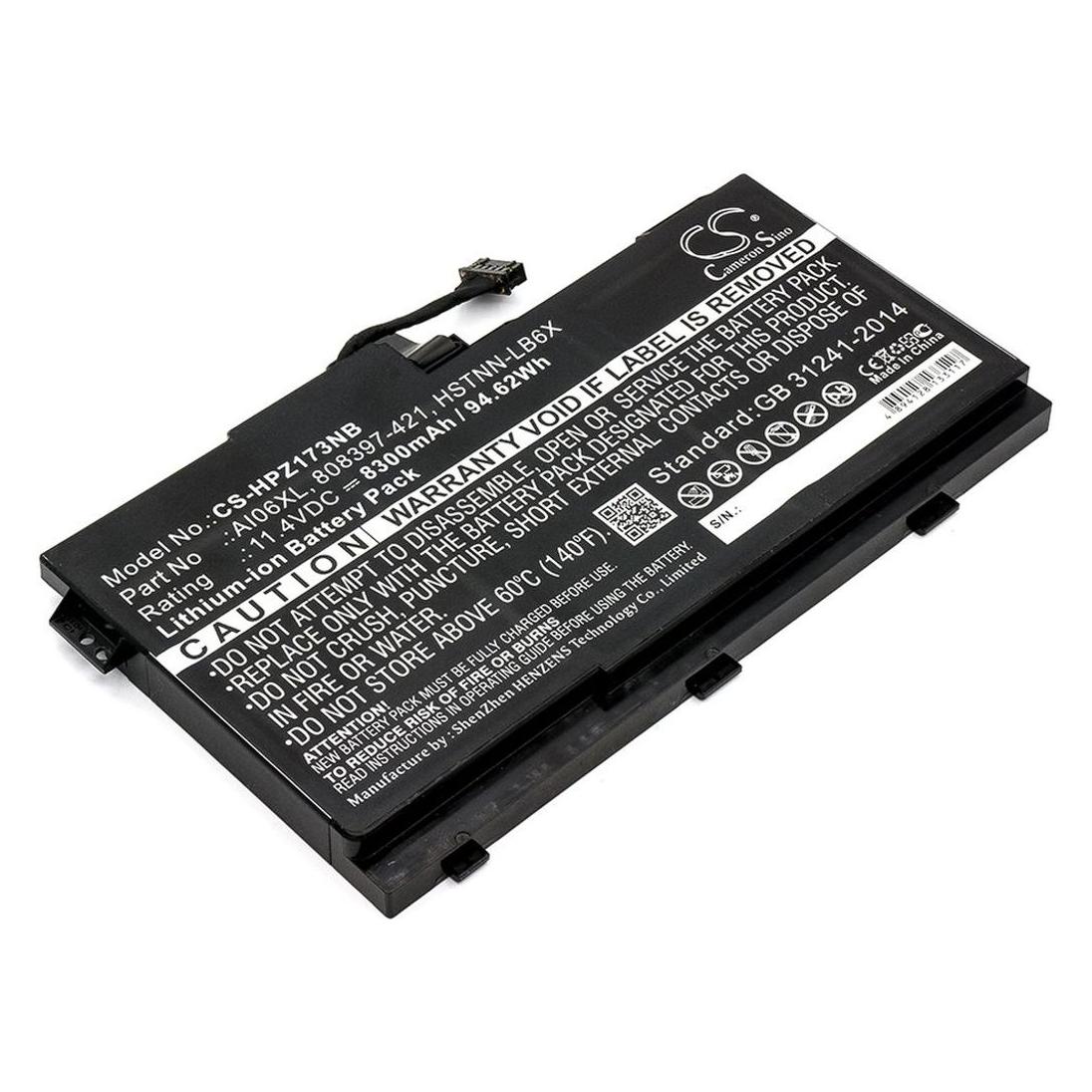 NoName Battery for HP ZBook 17 G3 etc (6 Zellen) (HPZ173NB)
