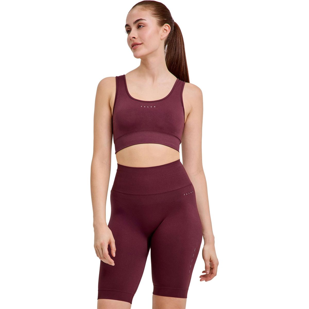 Falke Damen Training Sport-bh mahogany (8344) XL 37295-8344-XL