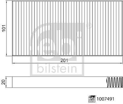 Febi Bilstein Filter, Innenraumluft 1007491 Für Great Wall