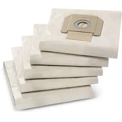 Kärcher Papierfiltertüten, 5 Stück, NT 48, NT 65, NT 70, NT 72, NT 75, NT 80, WET VAC