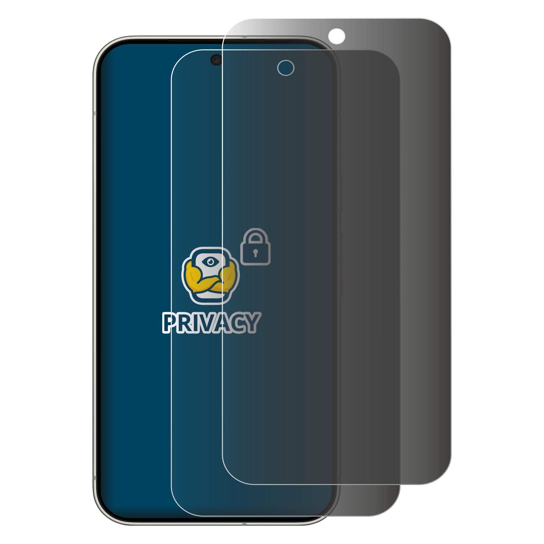 Brotect Sichtschutzfolie für Google Pixel 11 Pro XL Anti-Spy Privacy Folie Blaulicht-Schutz (2 Stk., Google Pixel 11 Pro XL) (4364291)