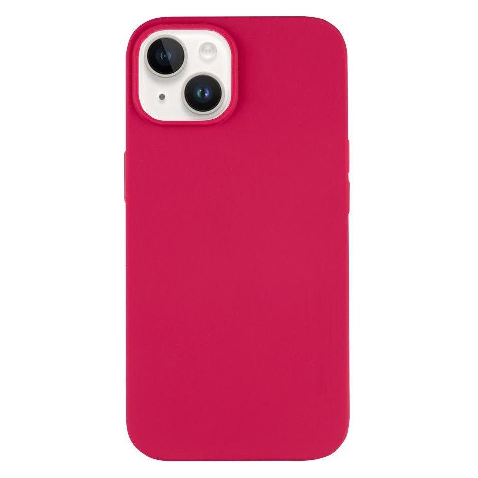 Source Samt-Smoothie-Hülle für Apple iPhone 14 Sangria (Apple iPhone 14) (57983109850)