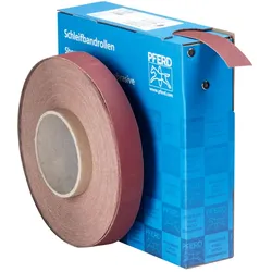 PFERD TOOLS Korund Schleifbandrolle Gewebe SBR Breite 25mm für universelle Anwendung - 45016024