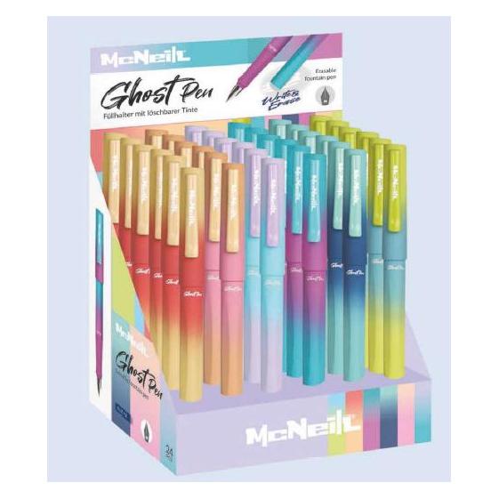 Magni McNeill Füller Ghost Pen Feder M radierbar gradient 6fach sortiert (58582468)