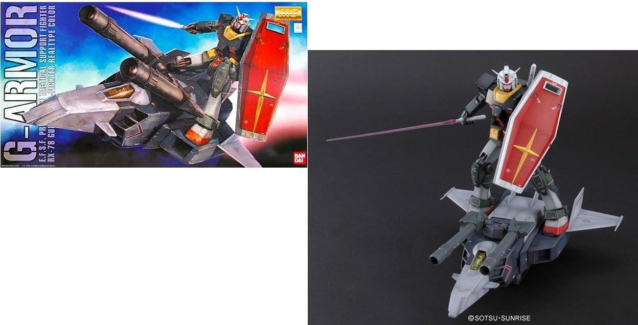 Bandai MG 1/100 G Armor Real Type Color modelbouwset Gundam