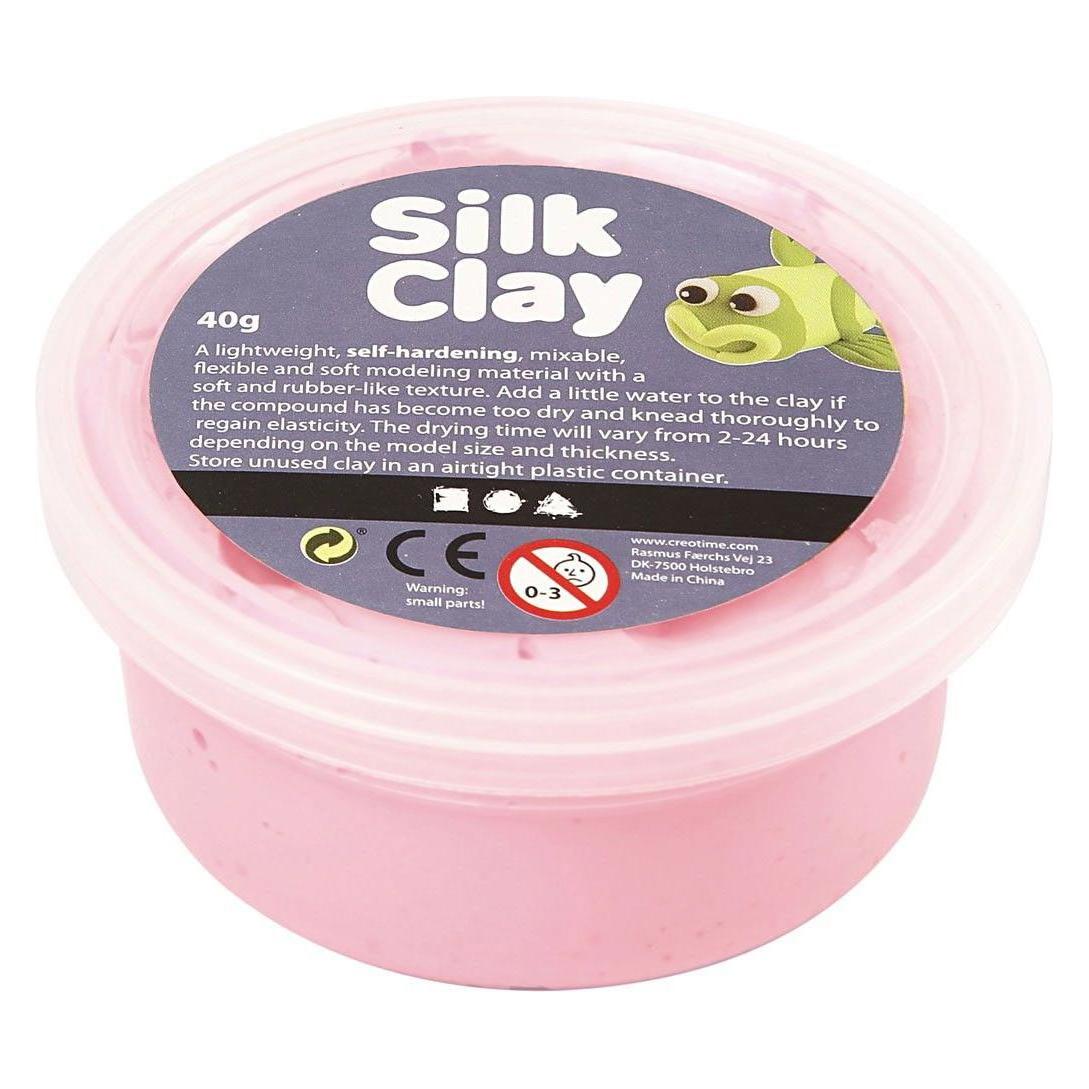 Silk Clay Roze, 40gr. (5707167231661)