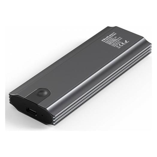 Qoltec Obudowa | kieszeń NV2271 do dysków M.2 SSD| SATA | NVME | USB-C (M.2) (52271)