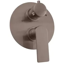 RAV SLEZÁK Nil Duscharmatur mit Unterputzkörper metal grey NL186KMGK
