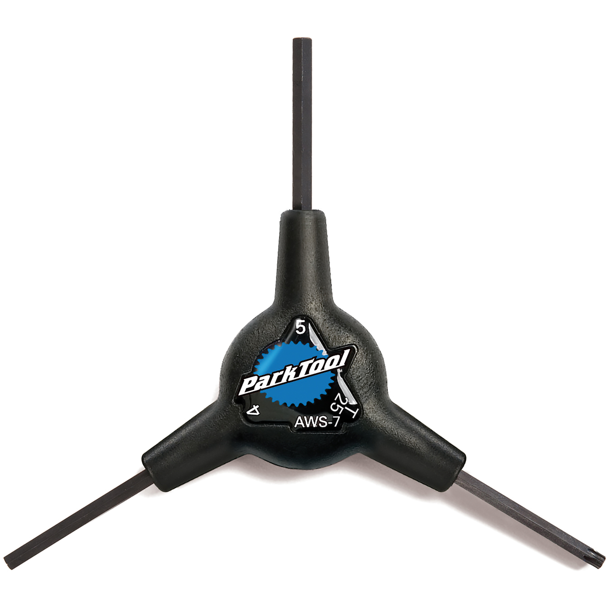 Park Tool AWS-7 Y-Schlüssel Fahrradwerkzeug & Fahrradpflege schwarz Größe 4/5-T25