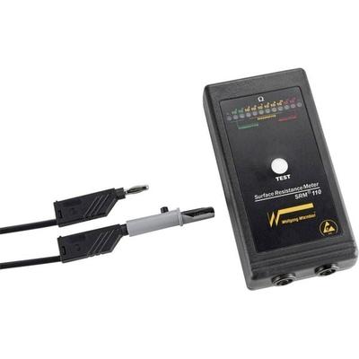 Wolfgang Warmbier SRM®110 ESD-Testgeräte-Set Oberflächenwiderstand, Ableitwiderstand inkl. Aufbewahrungstasche, inkl. Erdungskabel
