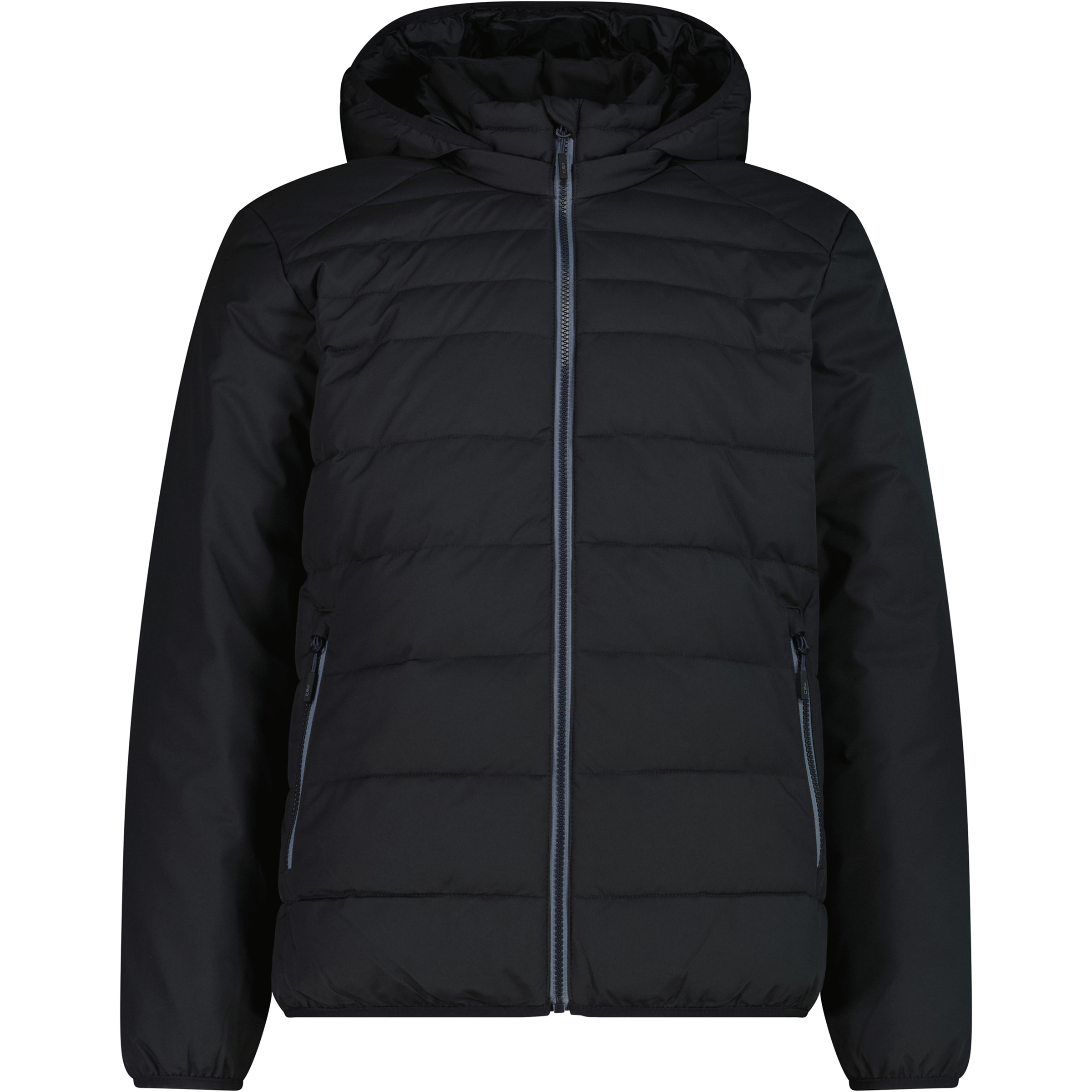 CMP Snaps Herren Kunstfaserjacke grau Größe M Trekking Wasserabweisend