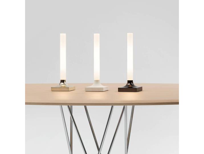 Kartell Designer Tischlampe Goodnight, dimmbar, für Wohn- / Esszimmer, Kunststoff, Design