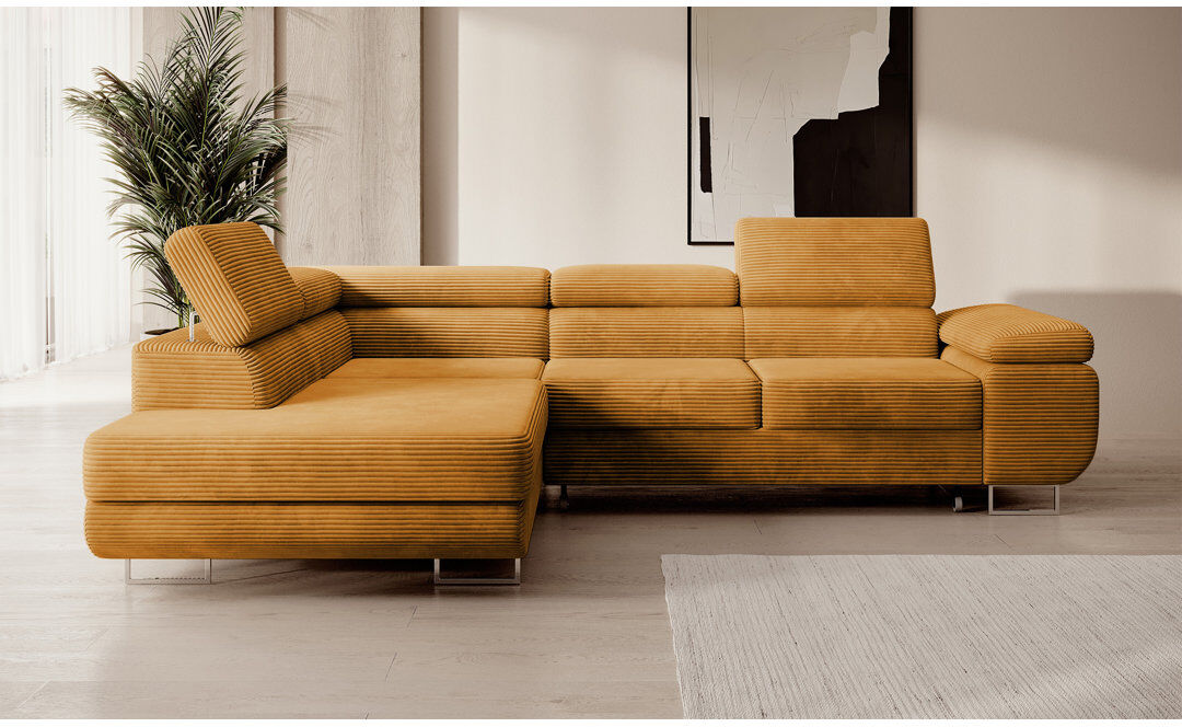 Ebern Designs Melborn 3 Seater Sofa Bed 90cm H X 275cm W X 203cm D