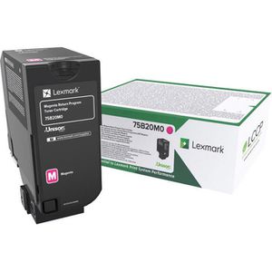 Lexmark Toner 75B20M0 Prebate, magenta, 10000 Seiten