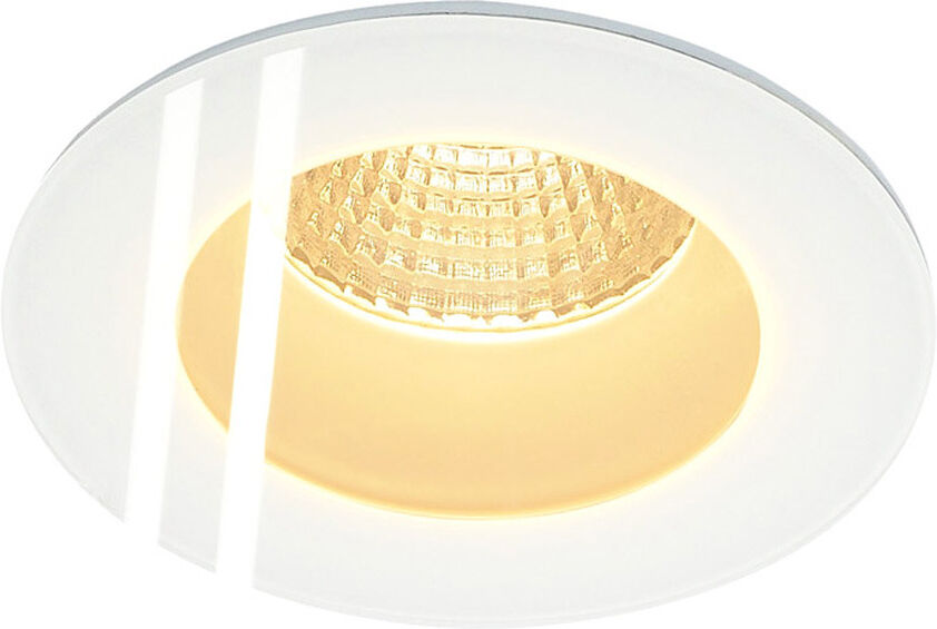 SLV Patta-I, Deckeneinbauleuchte, Rund, Mattweiss, 9w, 38°, 3000k, Inkl. Treib - Downlights
