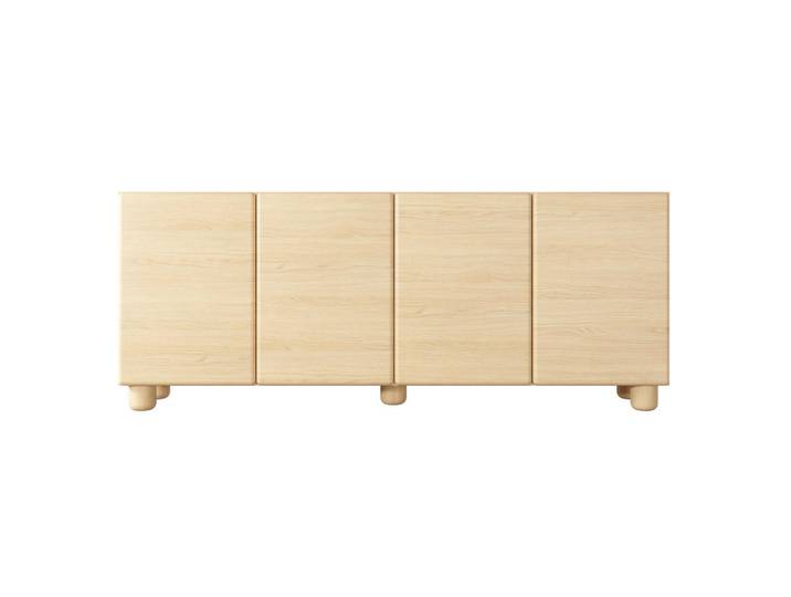 Selsey Sideboard Lomo 199 cm, Eichefarben, Holz, 8 Fächer, Rechteckig, 199.7x80.2x38 cm, Kleinmöbel, Kommoden, Sideboards