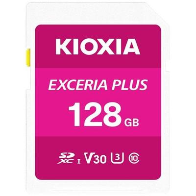 Kioxia EXCERIA PLUS SDXC-Karte 128GB UHS-I, v30 Video Speed Class