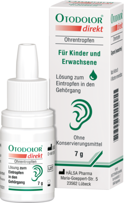 INFECTOPHARM Arzn.u.Consilium GmbH OTODOLOR direkt Ohrentropfen 7 g 11015884
