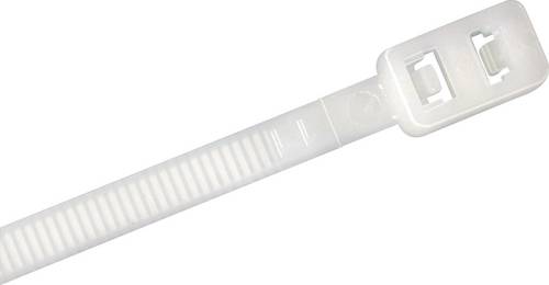 TRU Components 1592819 TC-RDCV300203 Kabelbinder 300mm 4.80mm Natur