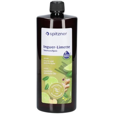 Spitzner Saunaaufguss Ingwer Limette Wellness 1000 ml Konzentrat