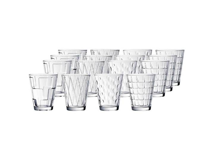 WASSERGLÄSER Dressed Up transparent 310 ml 16er Set