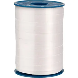 PRÄSENT Geschenkband America 10 mm x 250 m weiß