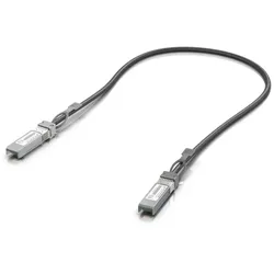 Ubiquiti UACC-DAC-SFP10-0.5M InfiniBand/Glasfaserkabel 0,5 m SFP+ Schwarz