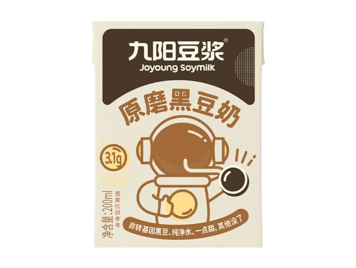Joyoung Originele maling van zwarte sojamelk (200 ml x 3 pakken)