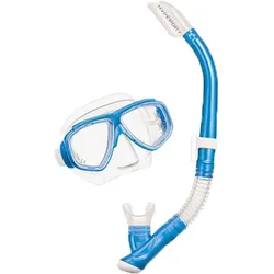 Tusa UC-7519 Splendive Maske-Schnorchel-Set - Fishtailblue
