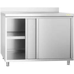Unterbauschrank aus Edelstahl 1000x700 mm PREMIUM - GOLDINOX