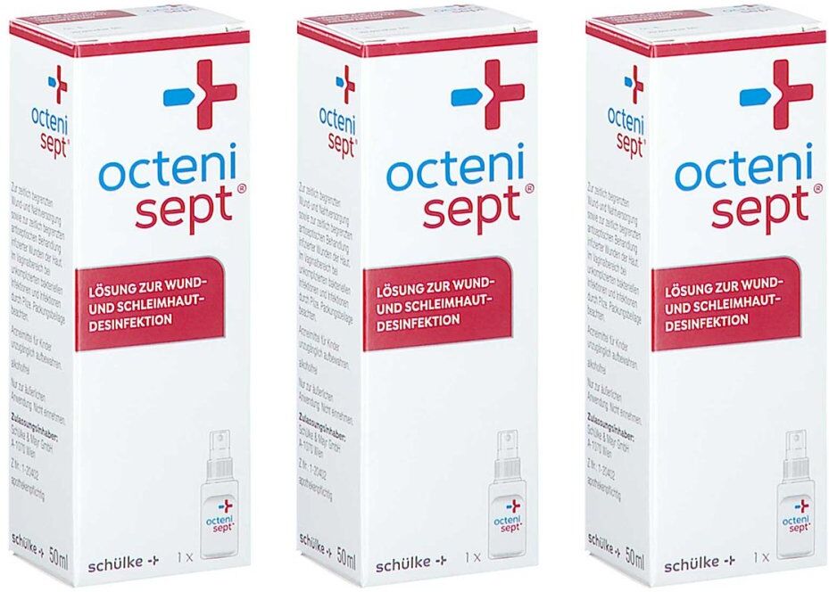 Octenisept Lösung zur Wund und Schleimhautdesinfektion 3x50ml